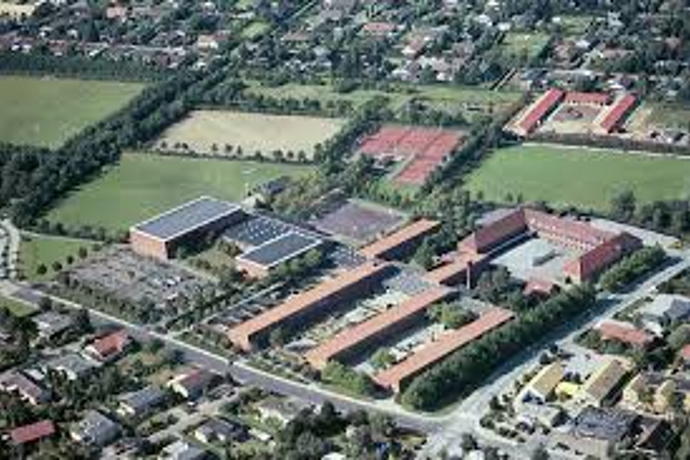Næshøjskolen - luftfoto