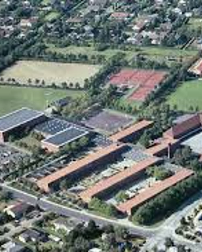 Næshøjskolen - luftfoto