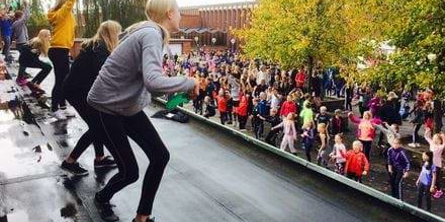 Motionsdag på Næshøjskolen