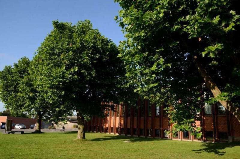 Næshøjskolen set fra Gl. Stillingvej